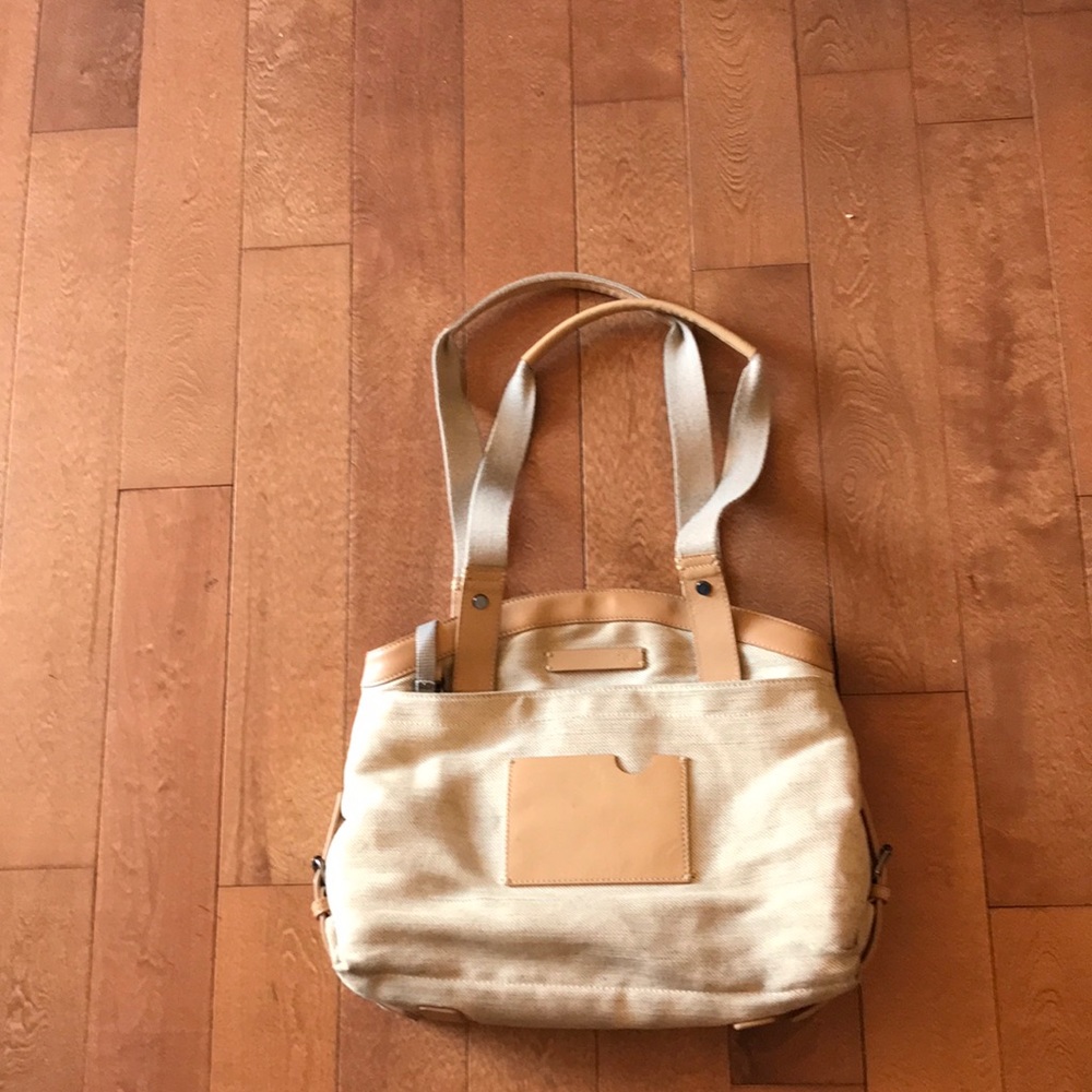 Tan purse/ bag